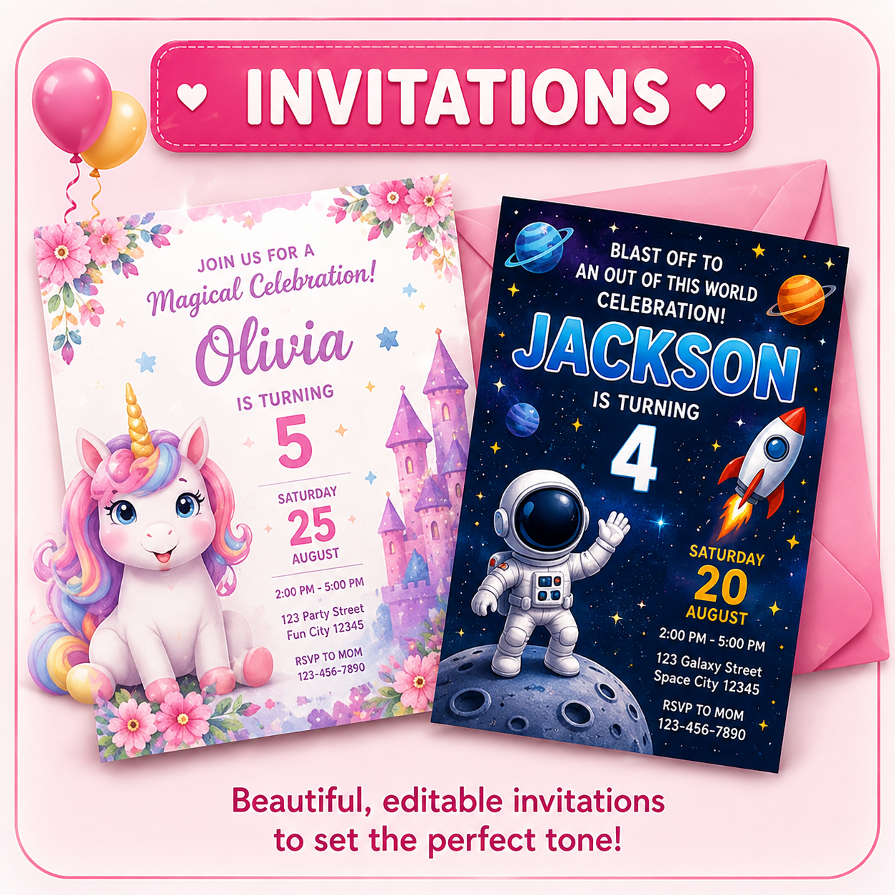 Invitations