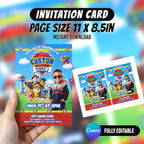 Paw Patrol Theme Birthday Party Favor Bundle 10 Item Party Favor Bundle