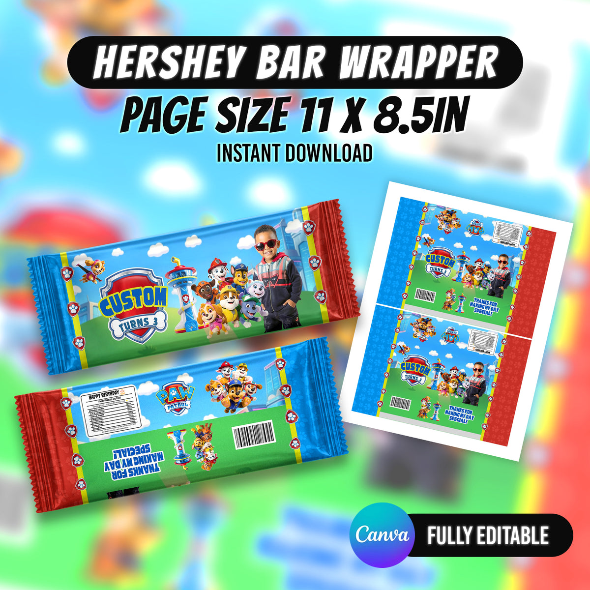 Paw Patrol Theme Birthday Party Favor Bundle 10 Item Party Favor Bundle