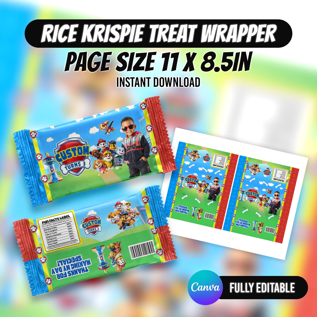 Paw Patrol Theme Birthday Party Favor Bundle 10 Item Party Favor Bundle