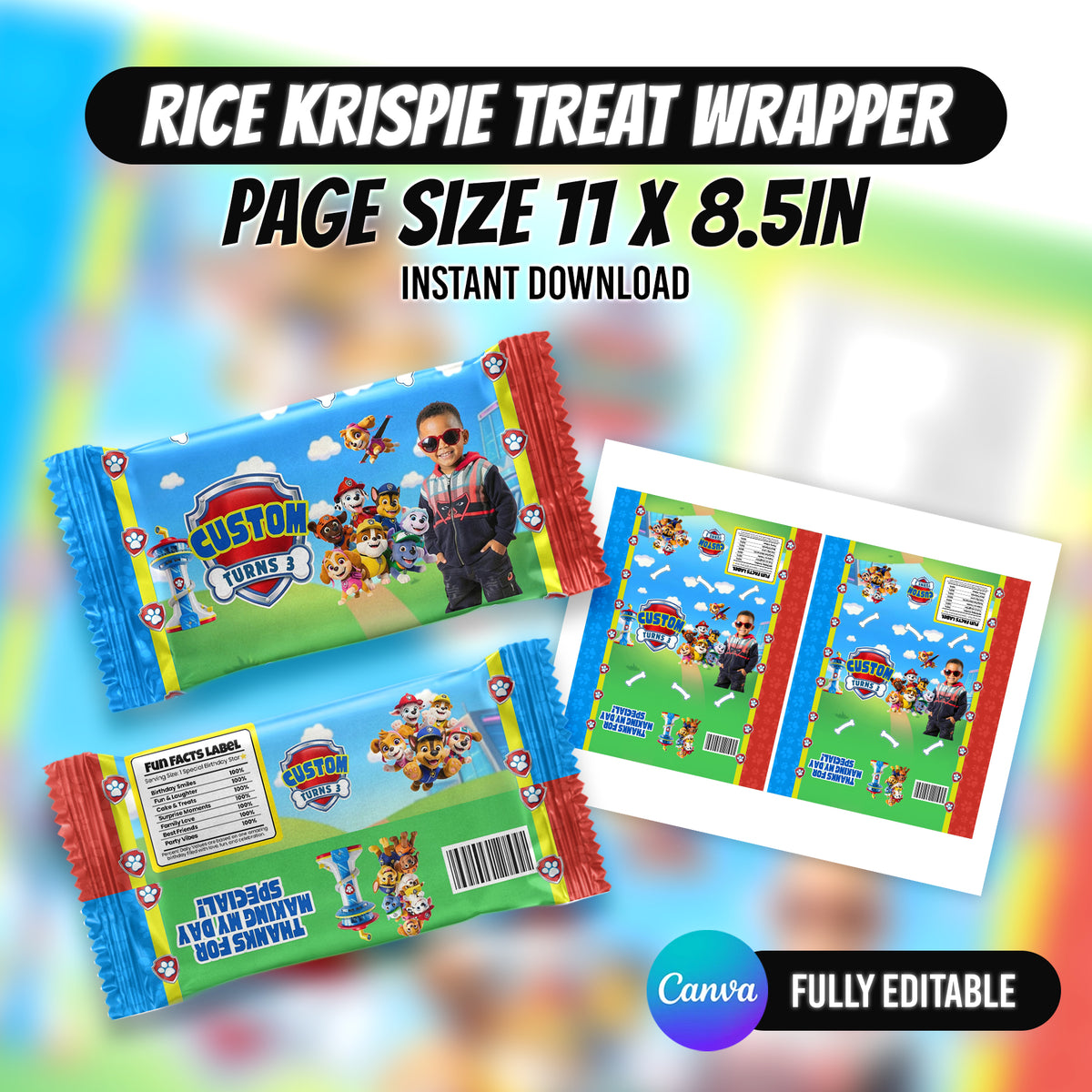 Paw Patrol Theme Birthday Party Favor Bundle 10 Item Party Favor Bundle