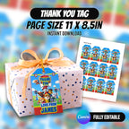 Paw Patrol Theme Birthday Party Favor Bundle 10 Item Party Favor Bundle