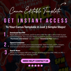 Spider Superhero Birthday Invitation Canva Comic Theme Party Printable
