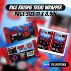 Spider Superhero Birthday Party Favor Bundle 10 Party Favor Items Canva
