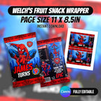 Spider Superhero Birthday Party Favor Bundle 10 Party Favor Items Canva